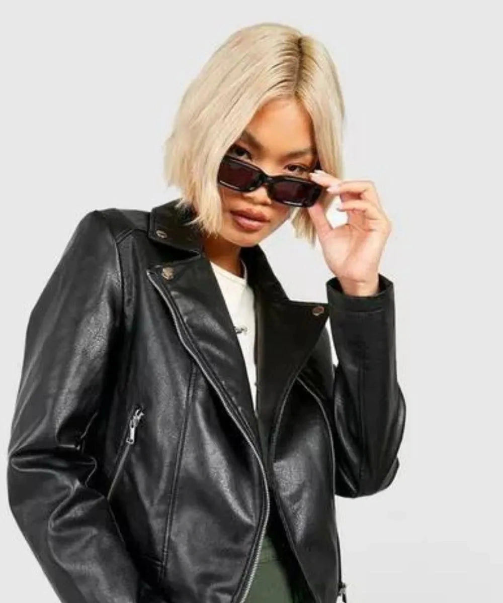 Classical Motorcycle Black Jacket
