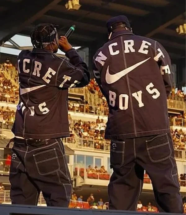 Concrete Boys Nike Denim Jacket Blue