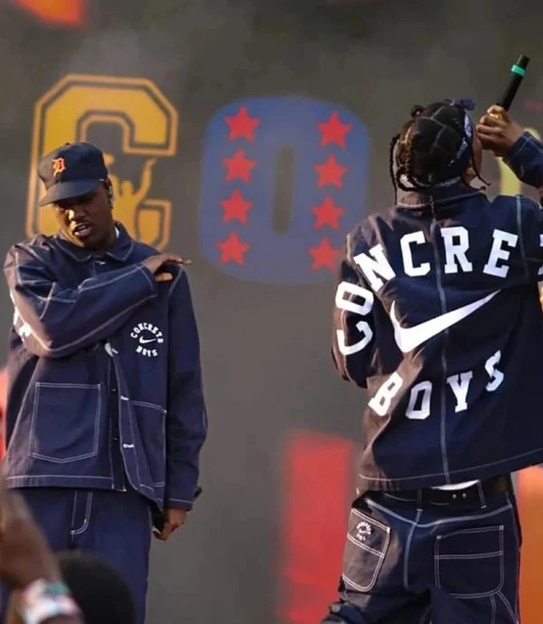 Concrete Boys Nike Jacket Blue