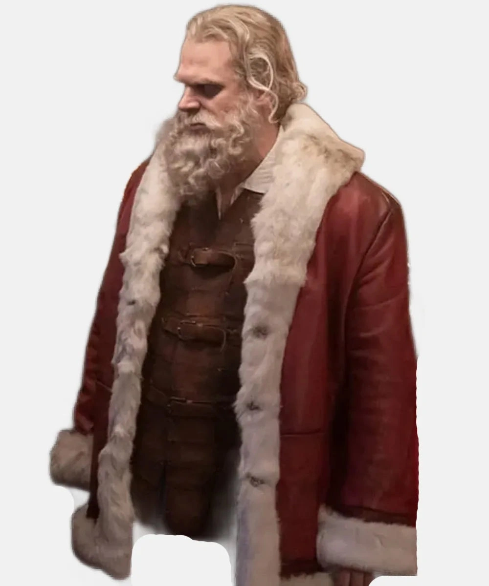 David Harbour Santa Coat