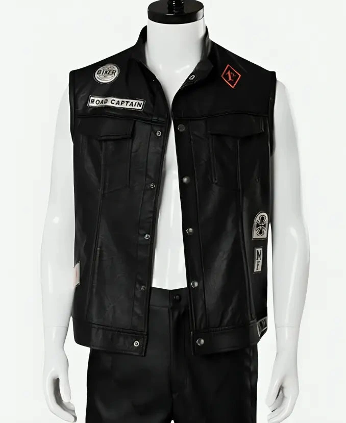 Deacon St. John Days Gone Leather Vest