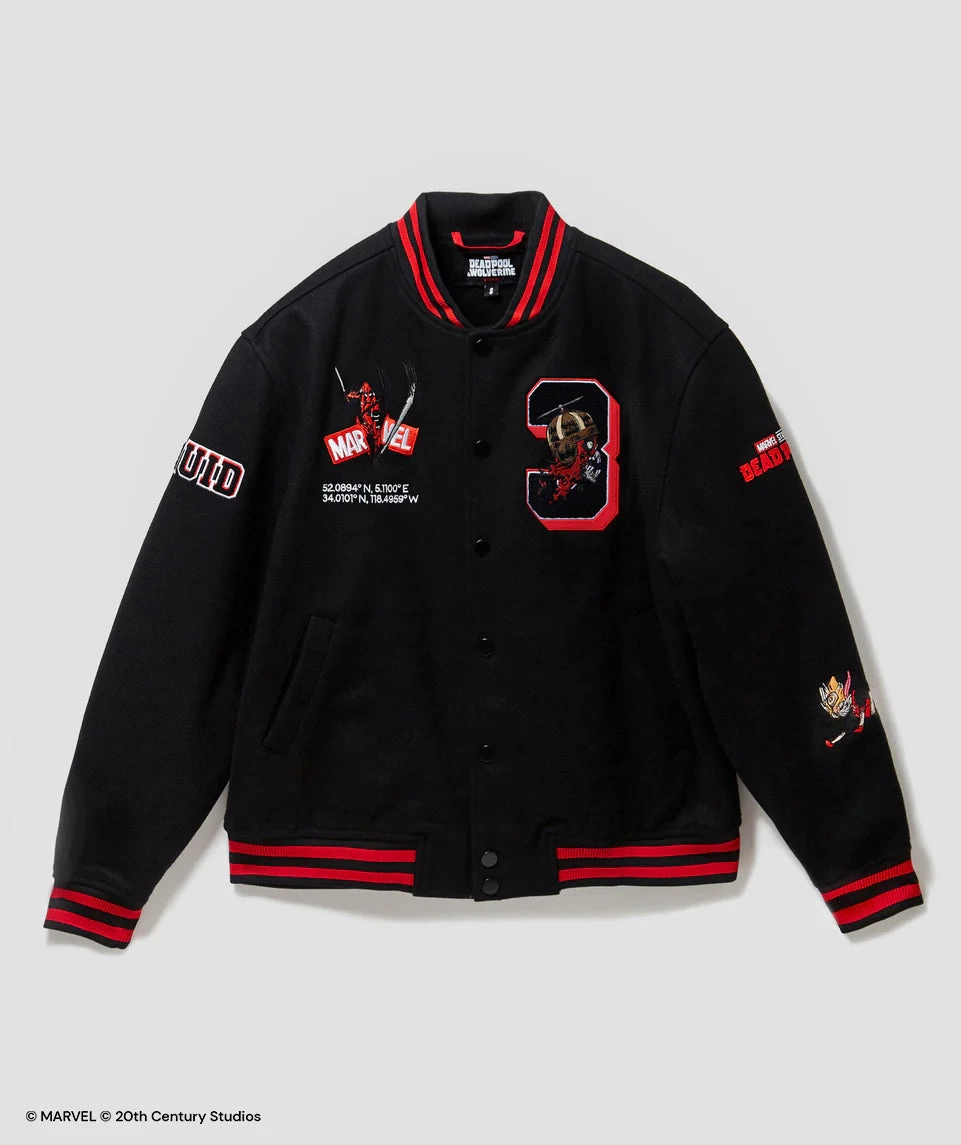 Deadpool Varsity Jacket