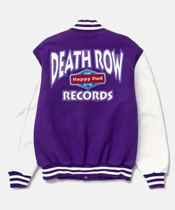 Death Row Happy Dad Jacket Purple & White