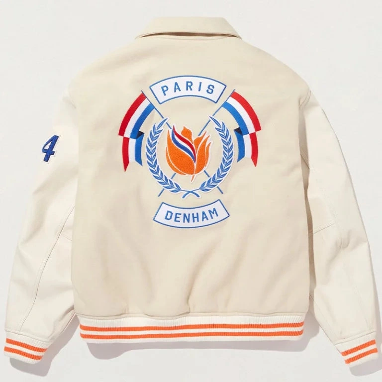 Denham Netherlands Olympic Varsity Jacket