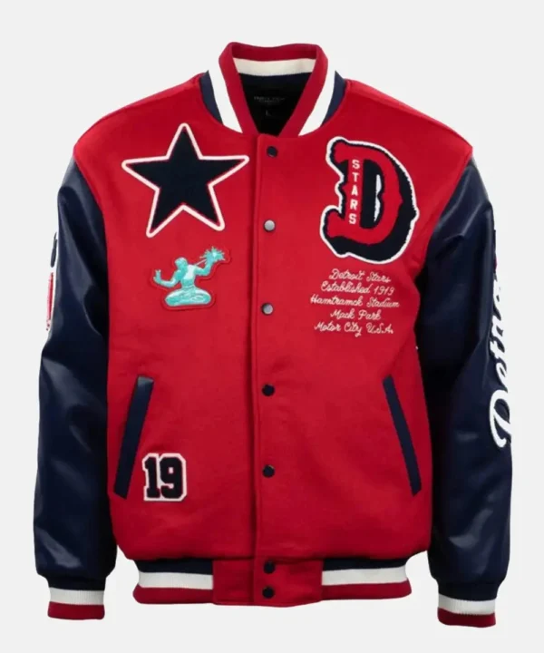 Detroit Stars Vintage Letterman Jacket