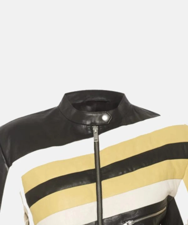 Dixie D’Amelio Racing Jacket at Santa Monica