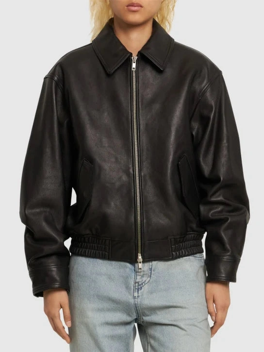 Dunst Black Leather Jacket