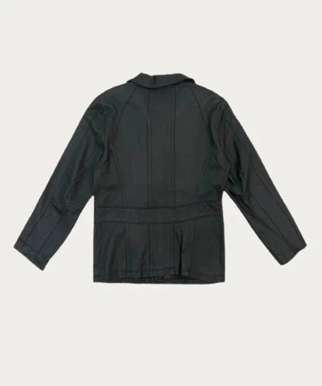 East 5th Black Leather Jacket