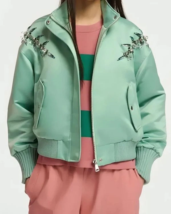Emily in Paris Ashley Park Embellished Jacket