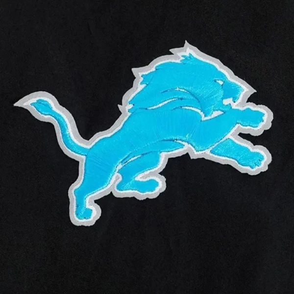 Eminem Detroit Lions EST 1934 Paint The City Twill Jacket Black