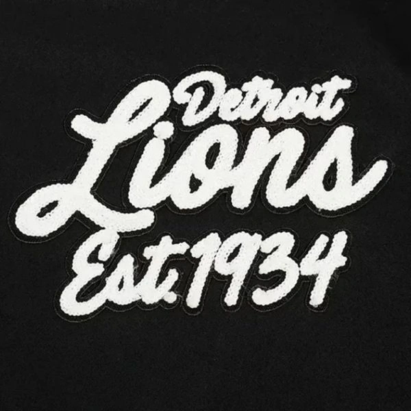 Eminem Detroit Lions EST 1934 Paint The City Twill Jacket