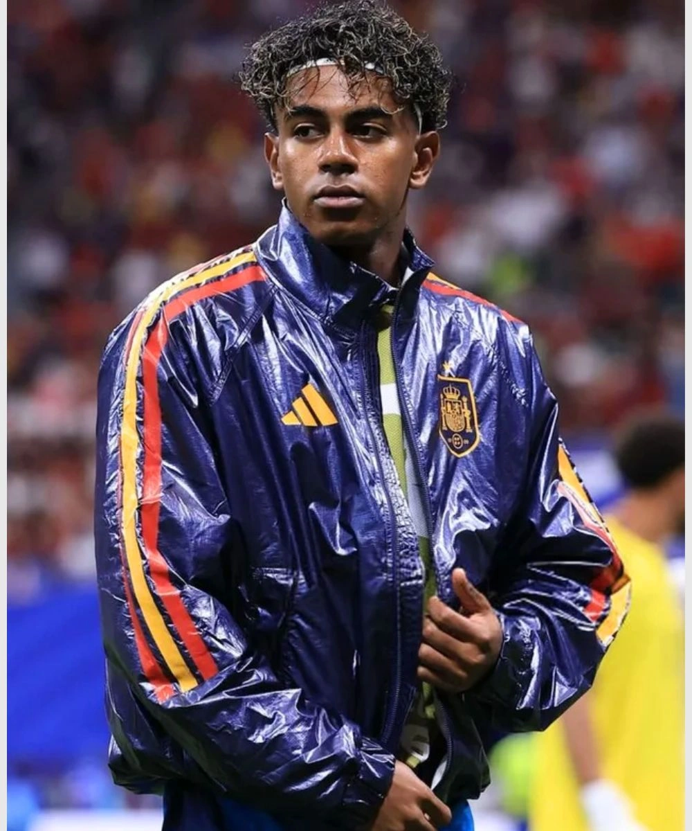 FIFA World Cup 2026 Lamine Yamal Adidas Spain Climacool Pre-Match Jacket