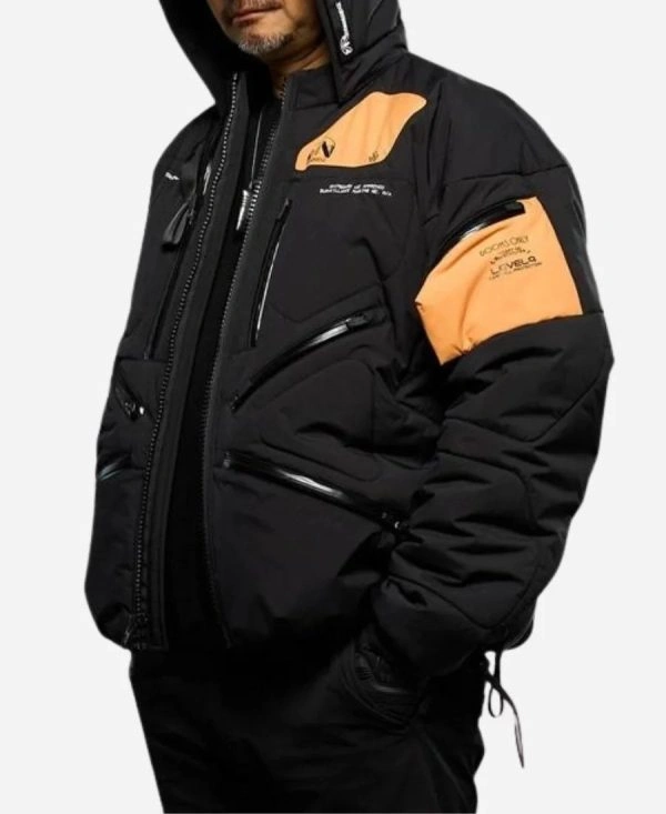 Hideo Kojima Video Game Death Stranding 02 Jacket Black