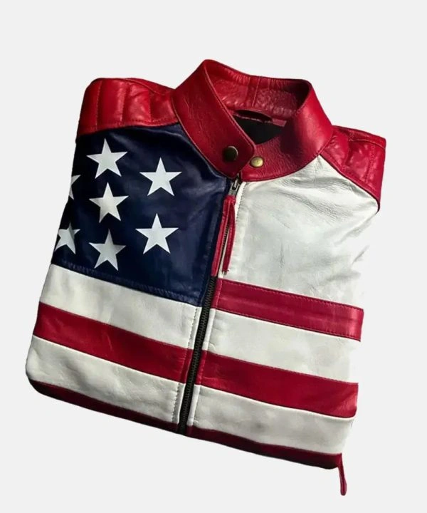 Independence Day American Flag Jacket On Sale