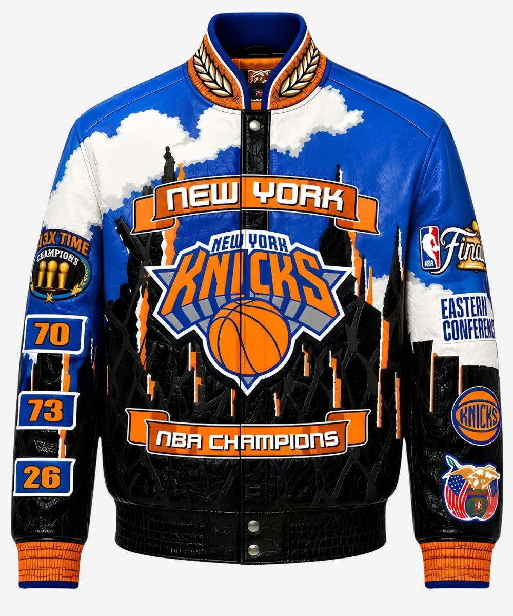 Jeff Hamilton NBA Champions New York Knicks Jacket