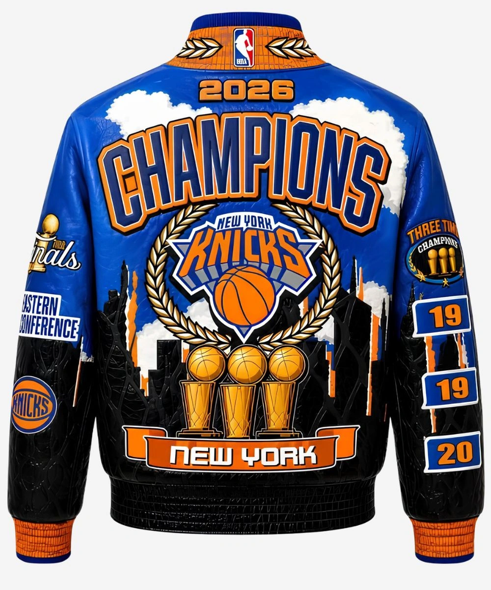 Jeff Hamilton New York Knicks Knickerbockers NBA Champions Jacket