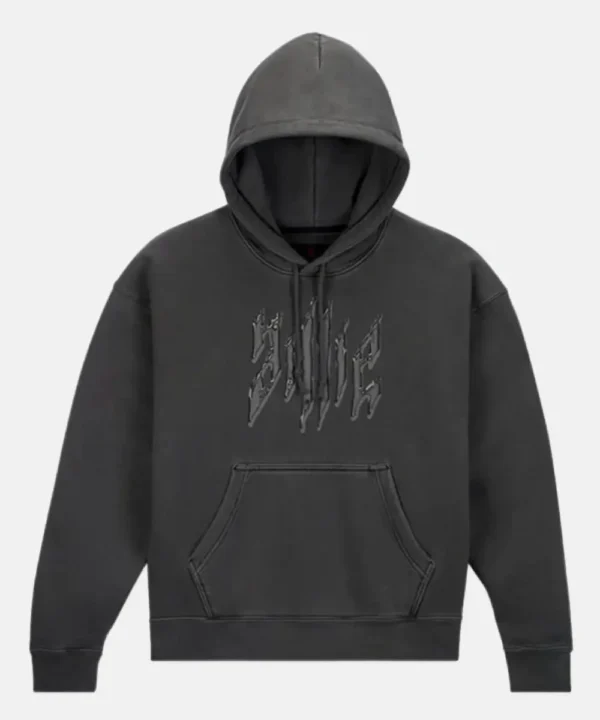 Jordan x Billie Eilish Grey Pullover Hoodie For Sale