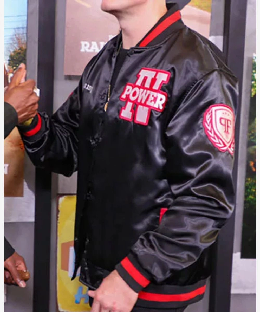 Joseph Sikora Power Book IV Force Tommy Egan Jacket Black & Red