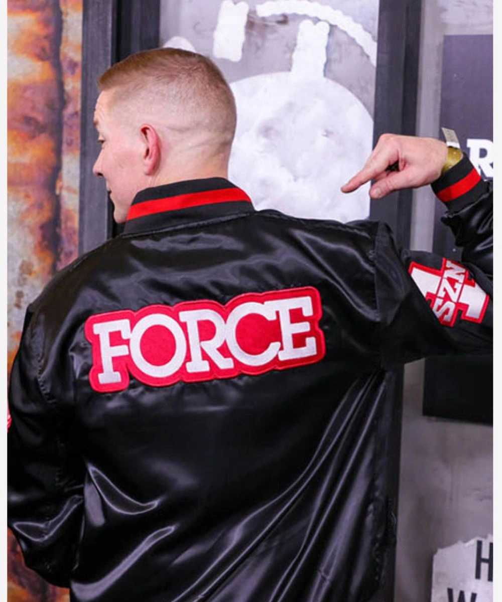 Joseph Sikora Power Book IV Force Tommy Egan Varsity Jacket Black & Red