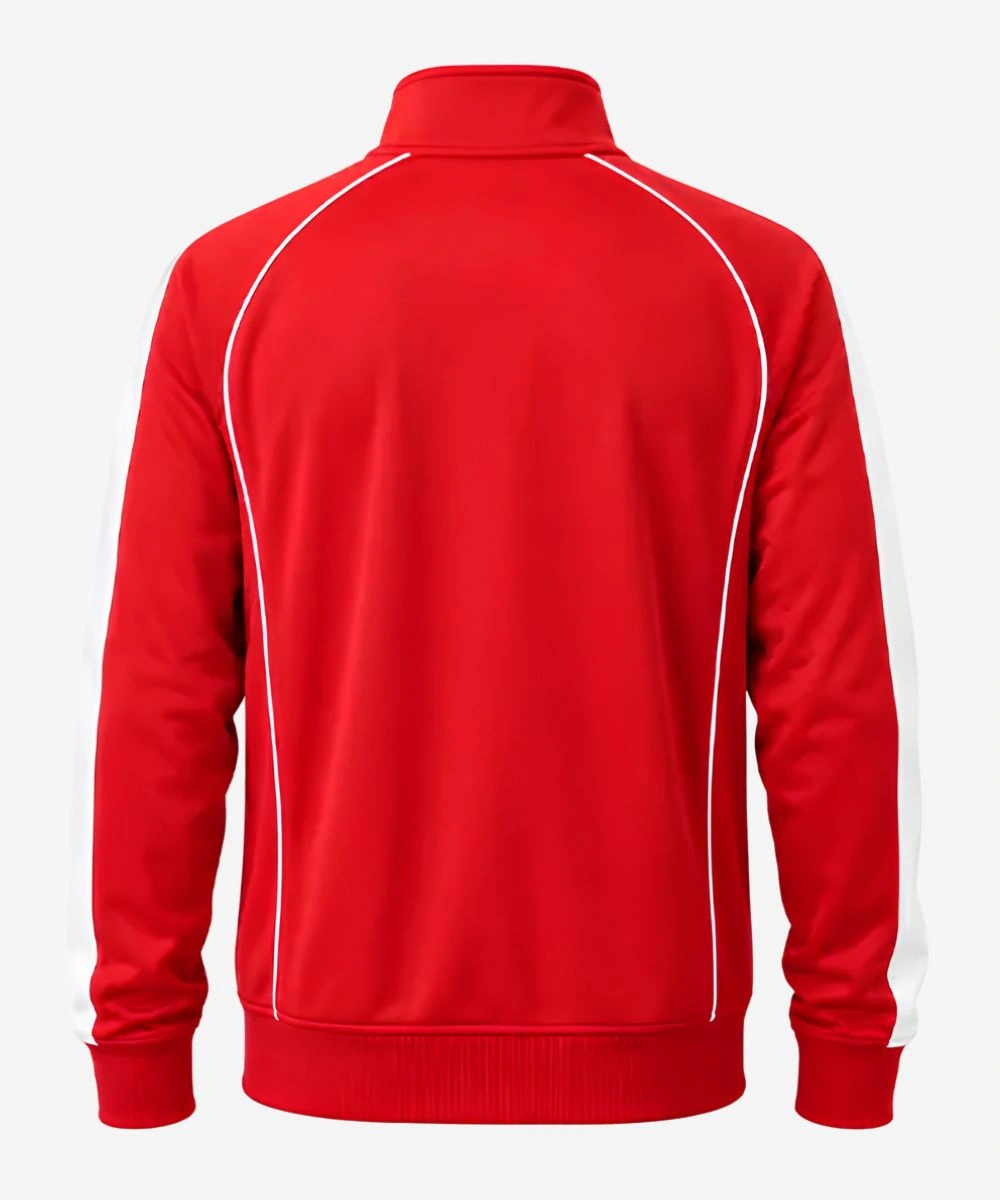 Justin Bieber NHL Maple Leafs No Boundaries Track Jacket Red
