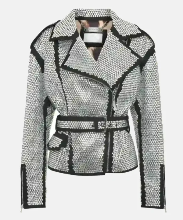 Kevin Dias TV-Series Emily in Paris Season 04 Benoît Crystal Embellished Jacket