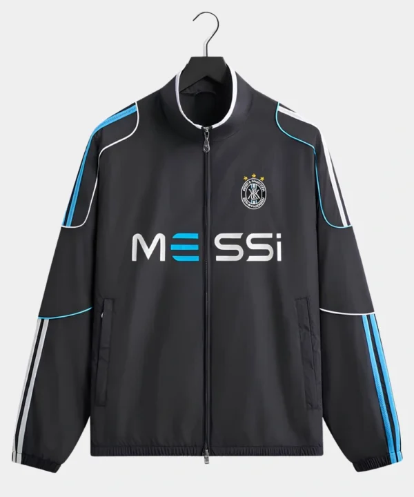 Kith & Messi For Adidas Football Nylon Track Jacket Black