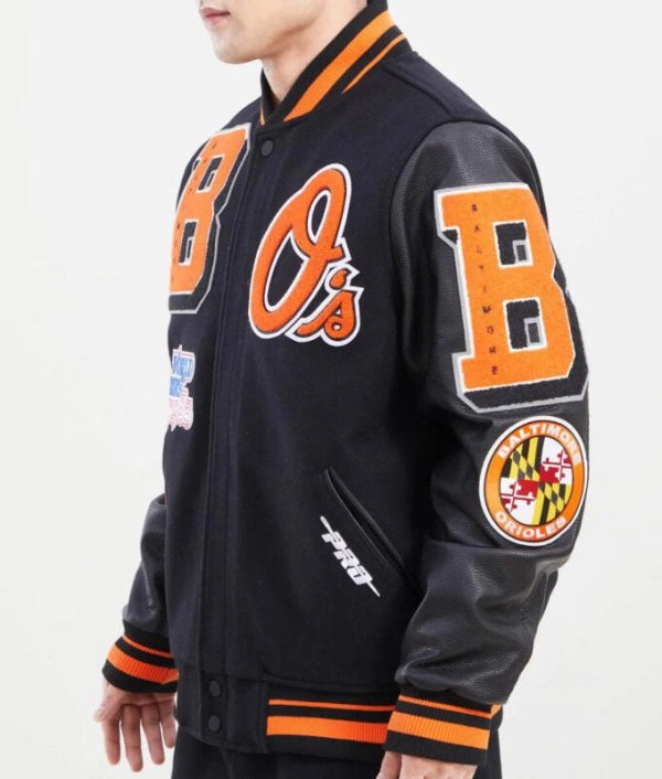 MLB Baltimore Orioles Mashup Jacket Black