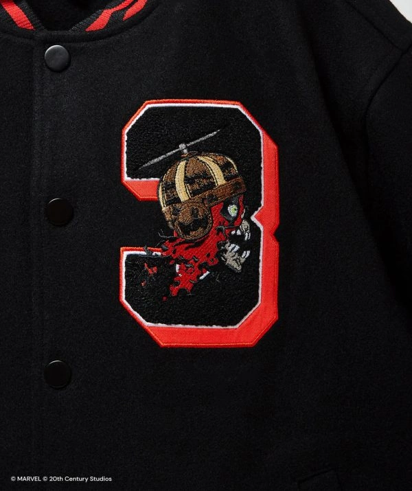 Marvel Deadpool & Wolverine Varsity Jacket