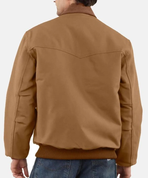 Men's Carhartt Santa Fe Jacket Brown