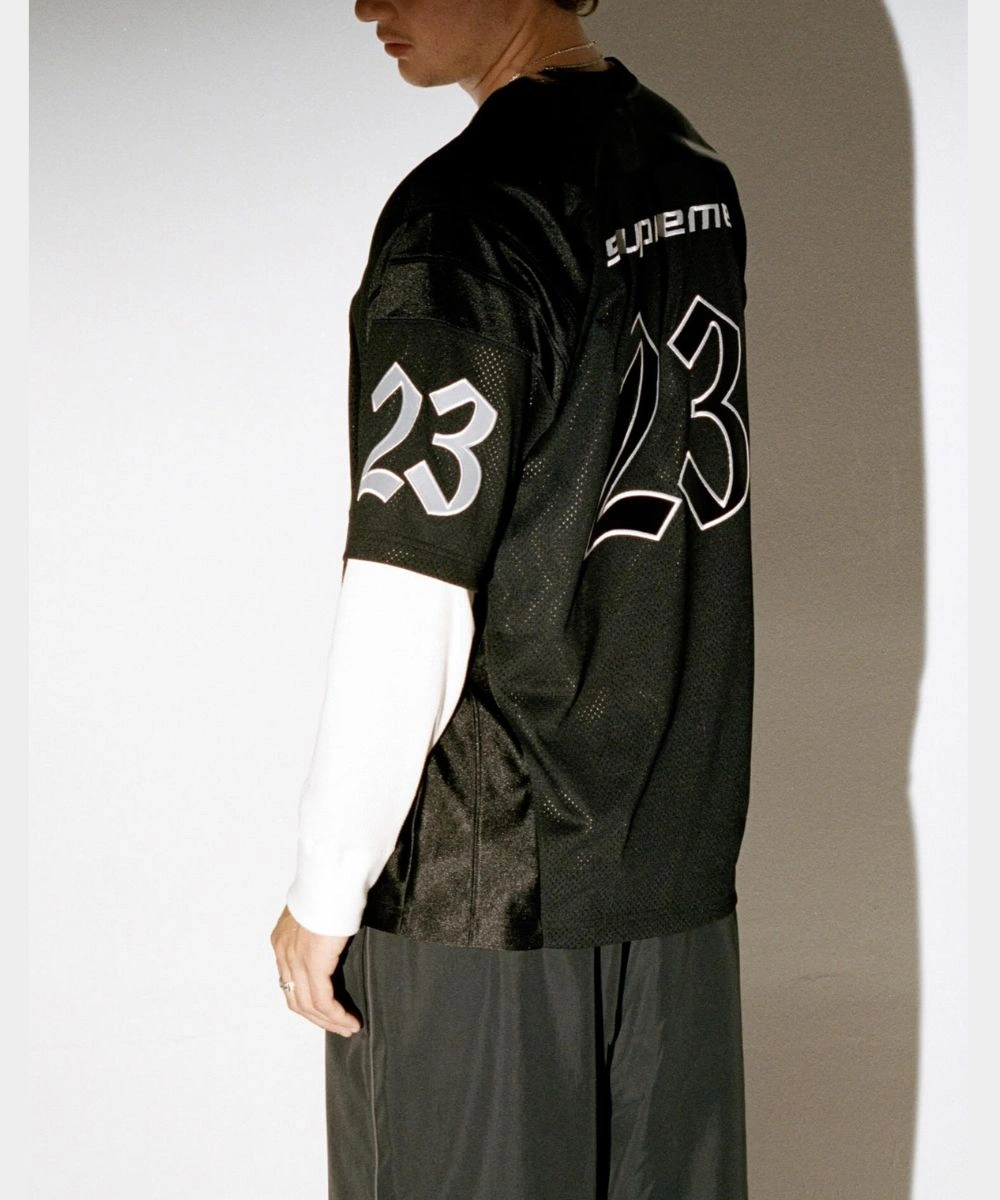 Men's Supreme Jordan Black Jersey