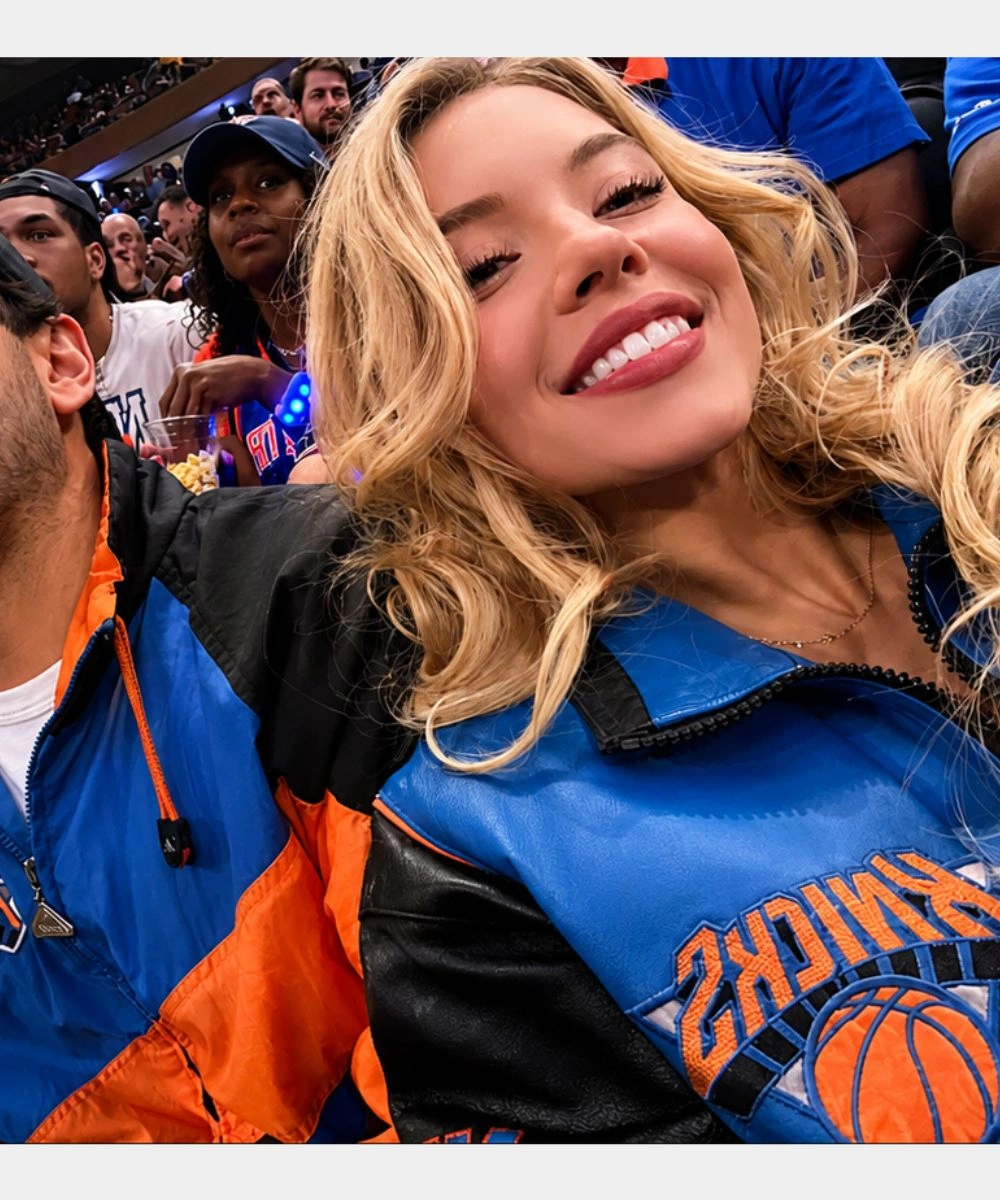 NBA Finals 2026 Sydney Sweeney New York Knicks Jacket