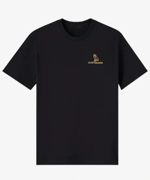OVO Golf Club Paradise T-Shirt Black