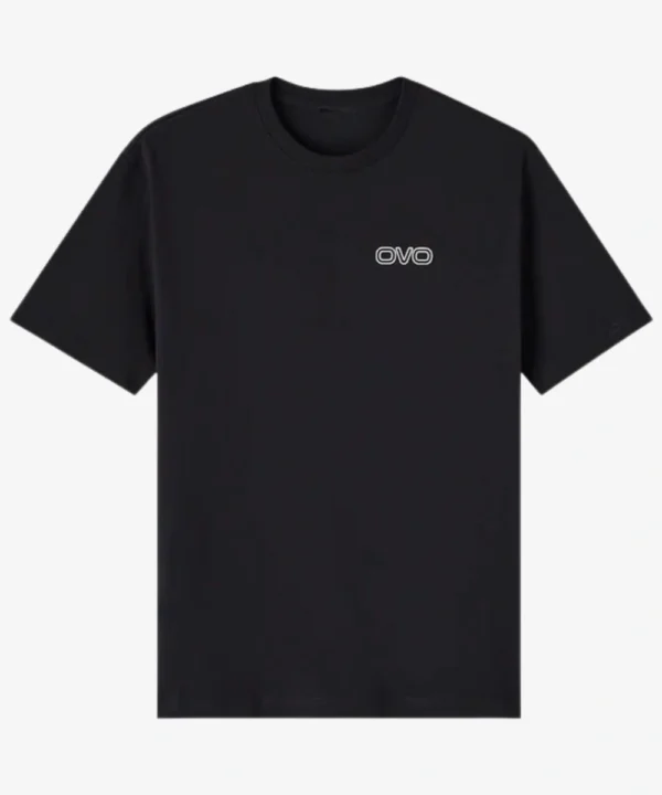 OVO Golf Fireball T-Shirt Black