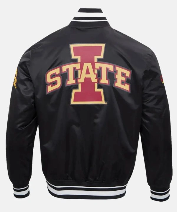 Pro Standard Old English Iowa State Jacket Black