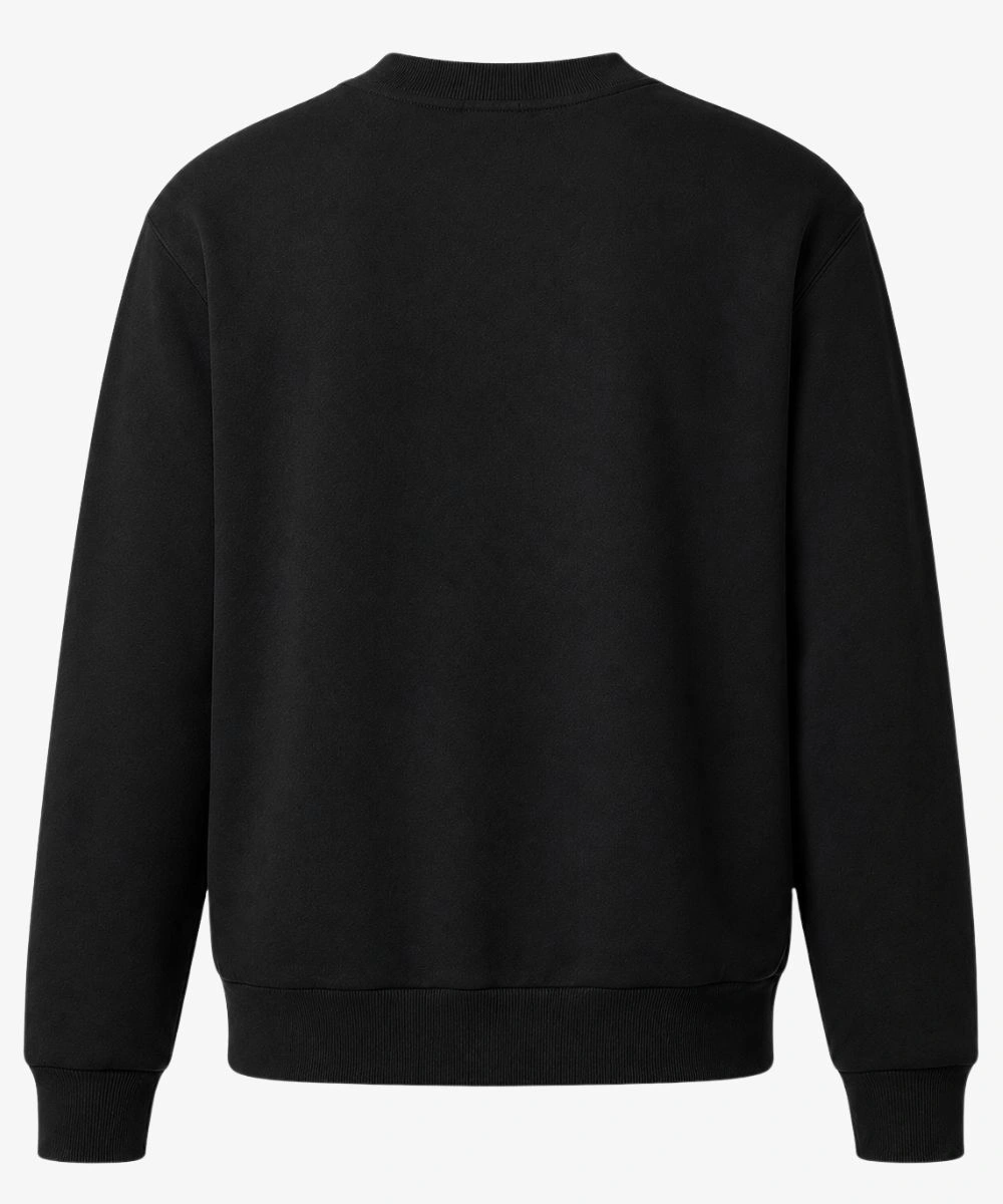 Reflective Signature Louis Vuitton Sweatshirt Black