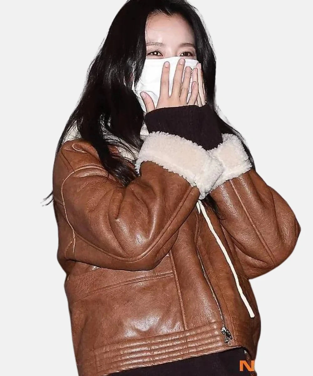 South Korean Actress Han Hyo-Joo K-Drama Jacket Brown