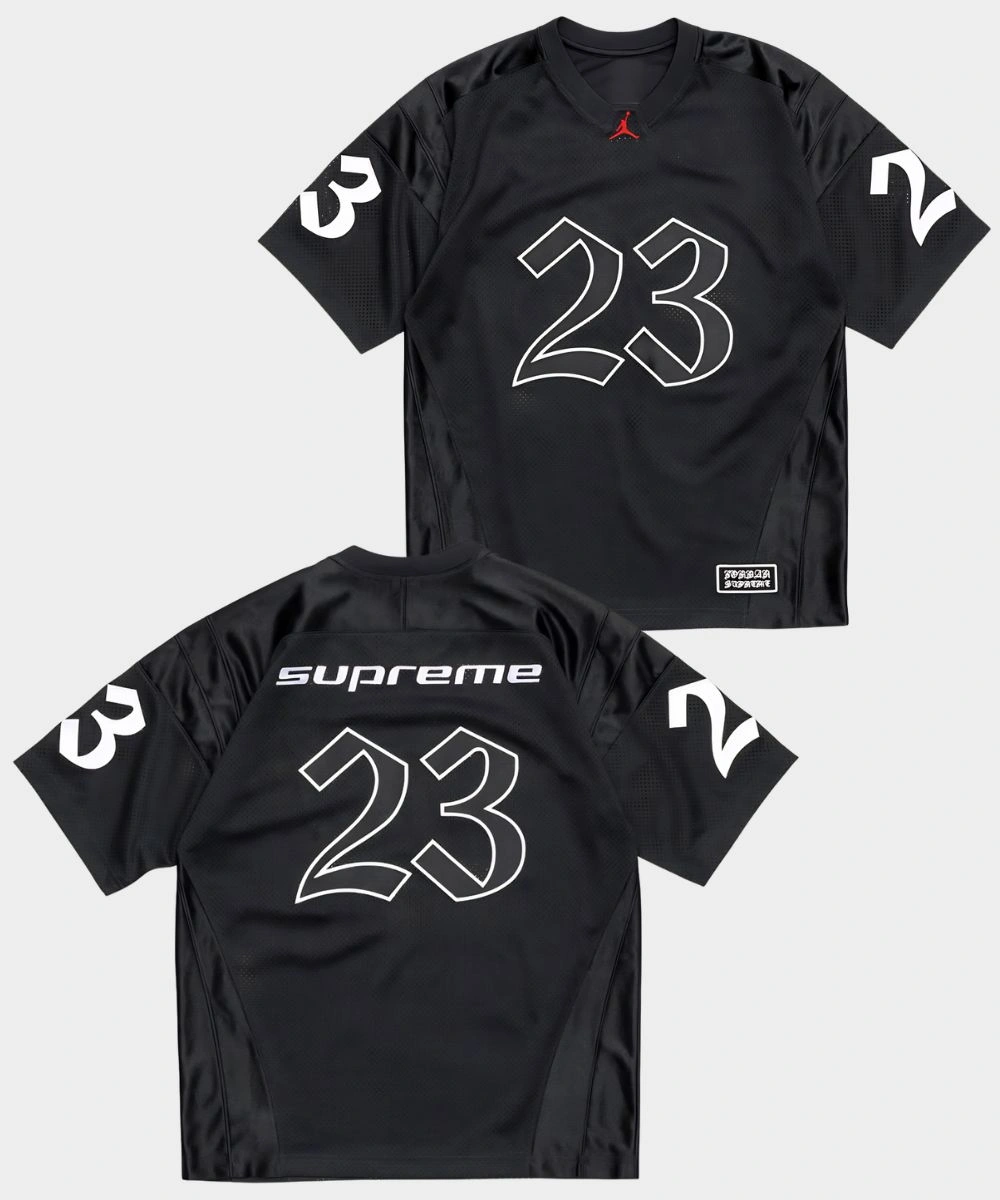 Supreme Jordan Jersey Black