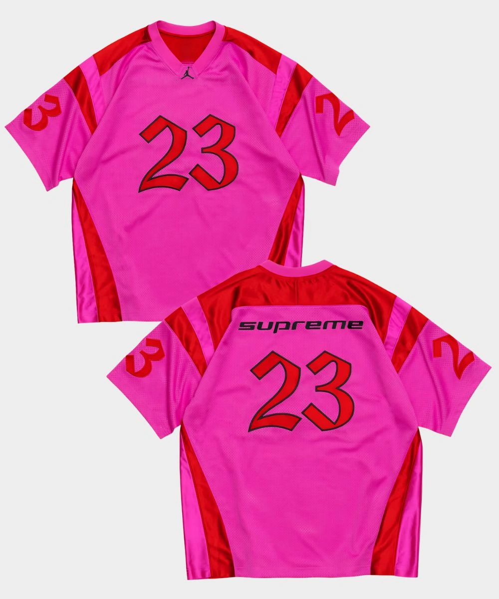 Supreme Jordan Jersey Pink