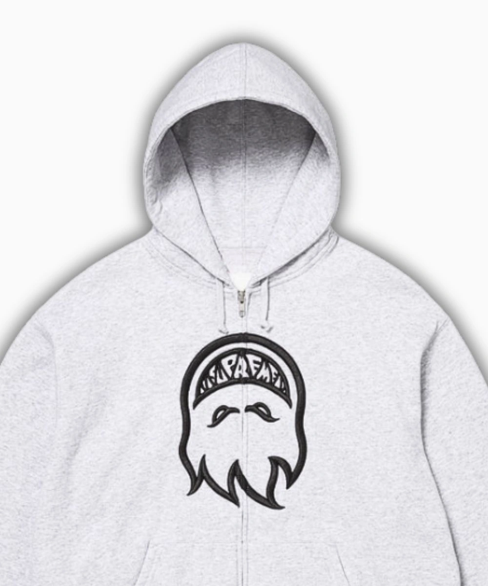 Supreme Spitfire Zip Up Hooded Sweatshirt