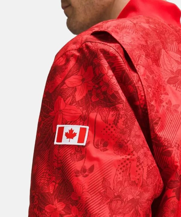 Team Canada Olympic 2024 Jacket Red