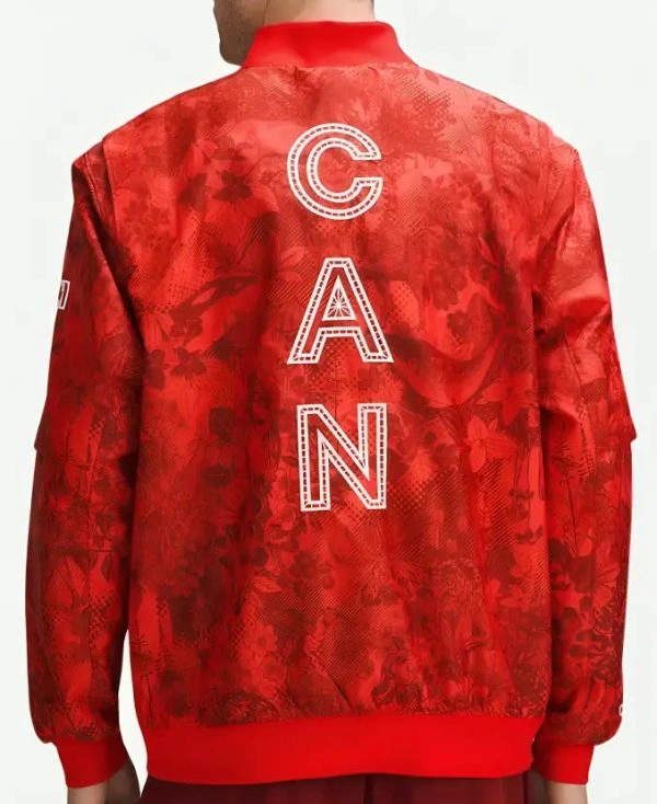 Team Canada Olympic Red Jacket