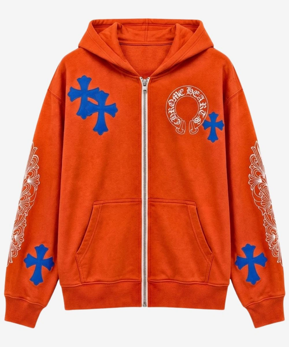 Timothée Chalamet Chrome Hearts Knicks Zip Up Hoodie