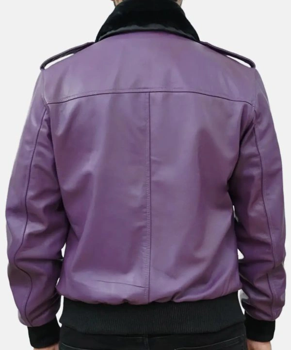 Tracey Walter Batman Bob the Goon Joker Jacket Purple