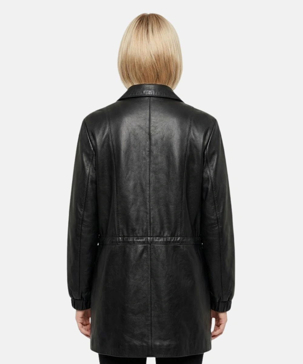 Worthington Black Lambskin Leather Jacket