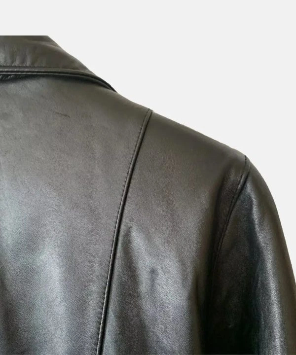 Worthington Lambskin Leather Jacket Coat For Sale