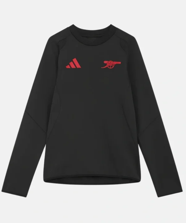 Arsenal Adidas 26/27 Tiro Travel Black Sweatshirt