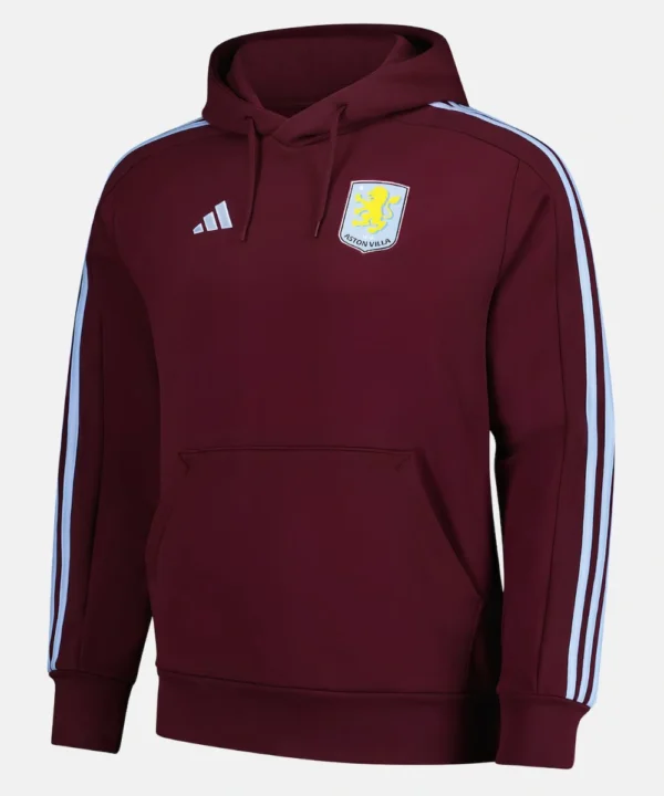 Aston Villa Adidas DNA Maroon Hoodie