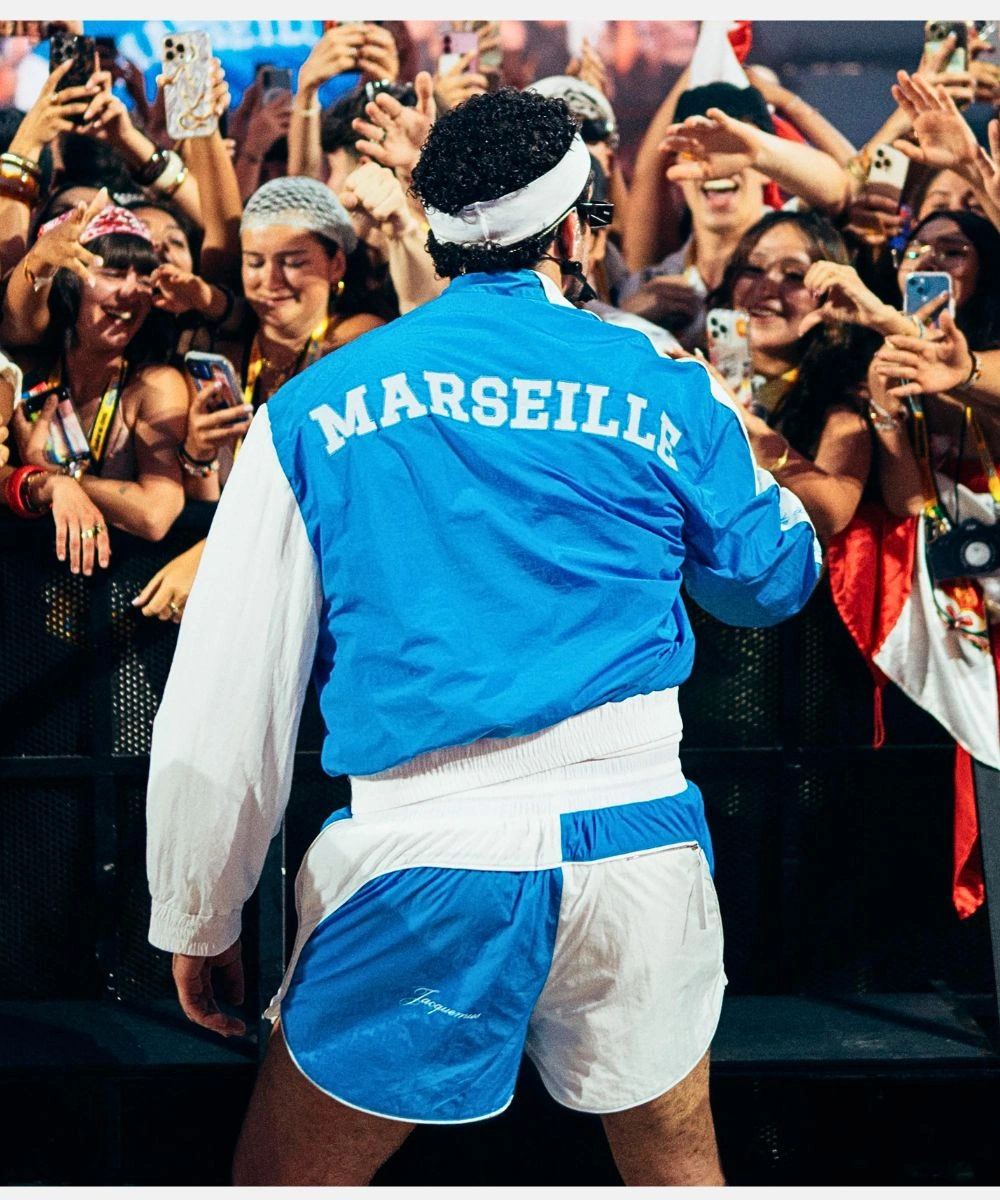 Bad Bunny Marseille Jacquemus Track Jacket Blue & White