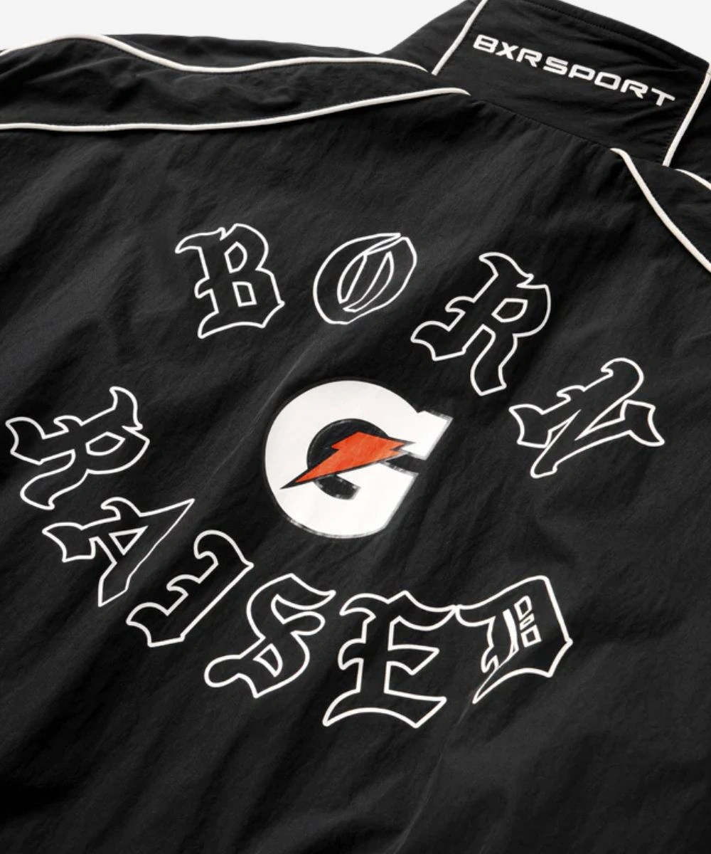 Born Raised Gatorade Jacket Black