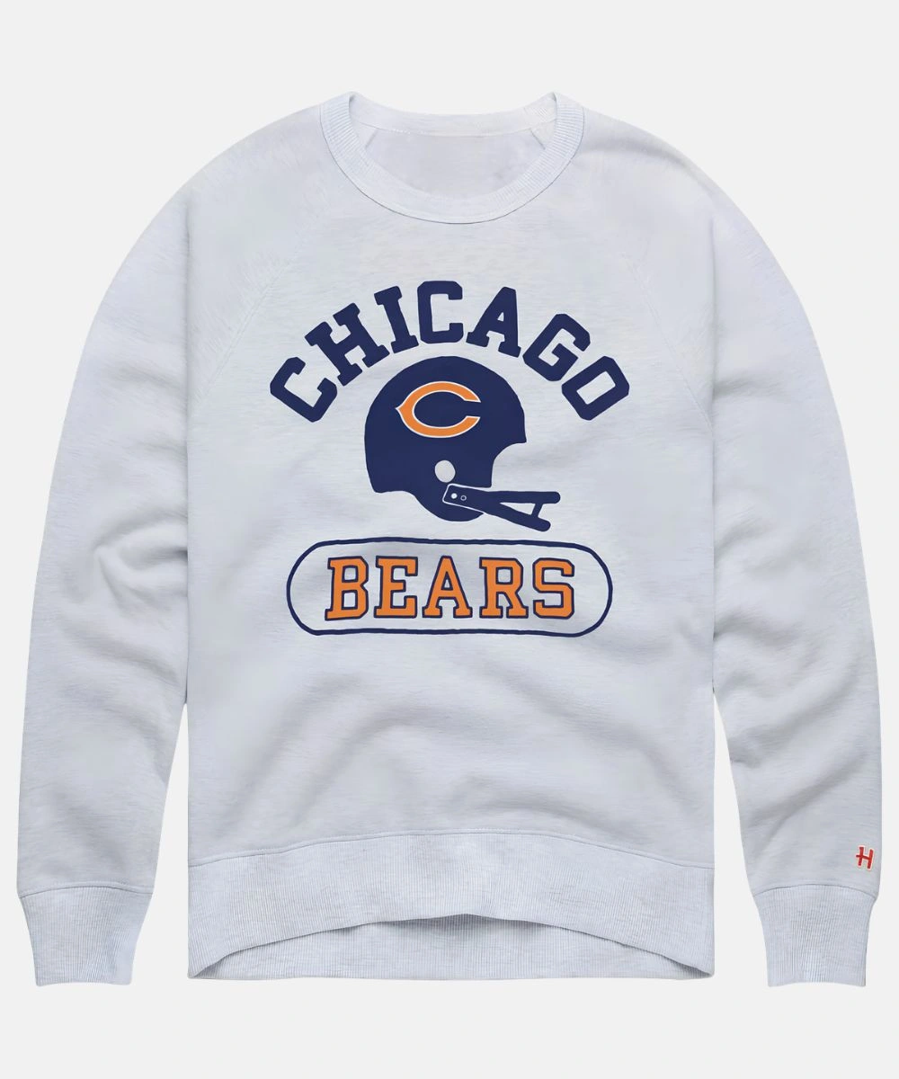 Chicago Bears Homage Throwback Helmet Sweatshirt